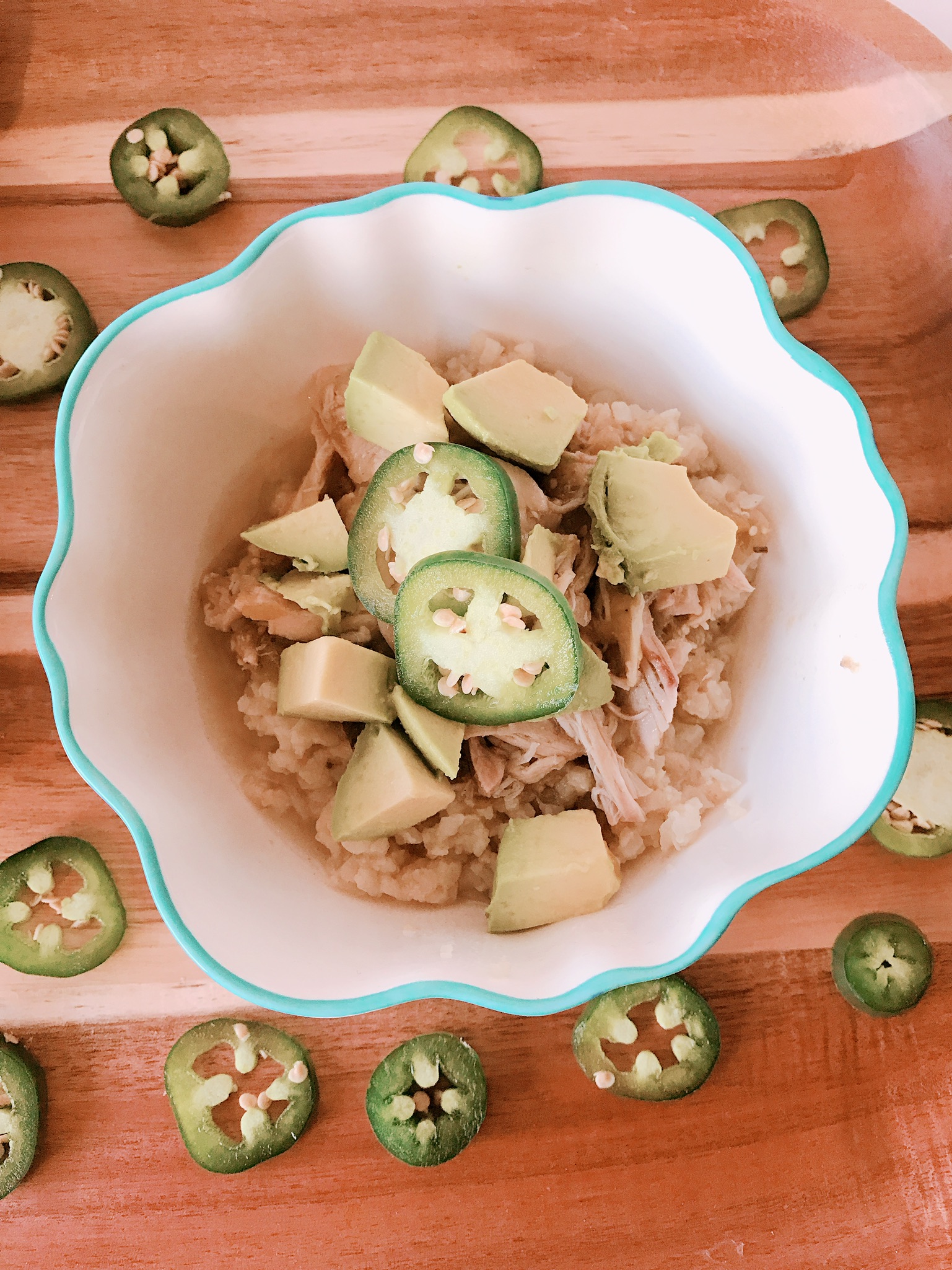 Healthy Fat White Chicken Chili