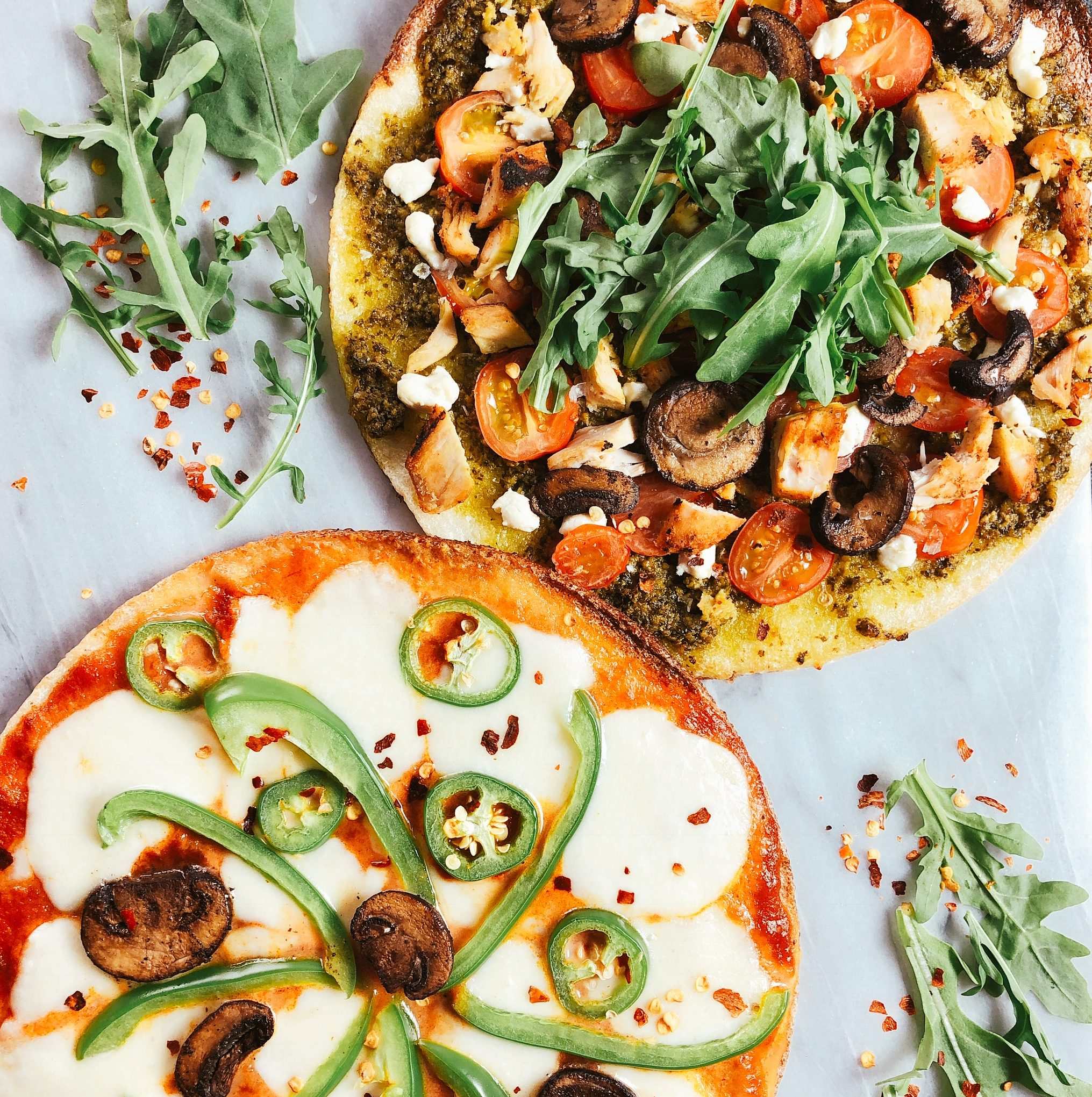 healthy pizza