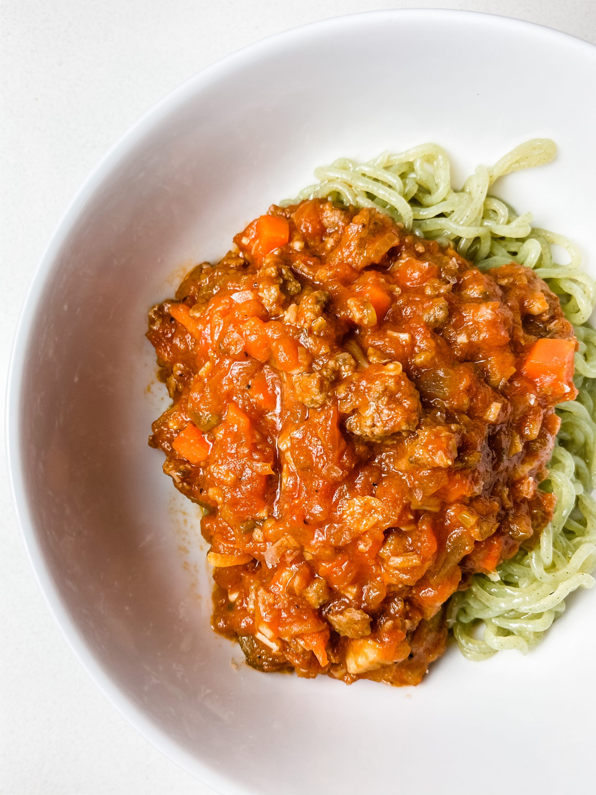 grass fed beef bolognese